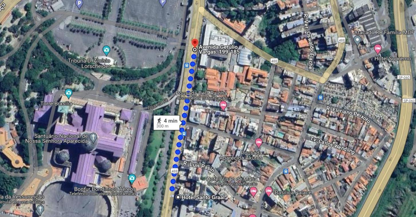 Hotel Santo Graal Aparecida  Εξωτερικό φωτογραφία
